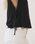 The Mona Black Top + Pant Set - Sold Separately