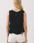 The Mona Black Top + Pant Set - Sold Separately