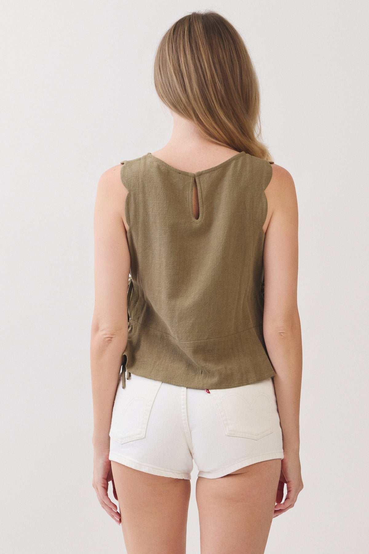The Mona Olive Top + Pant Set - Sold Separately