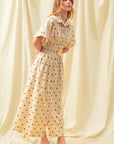 The Monet Polka Dot Maxi Dress