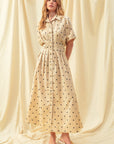 The Monet Polka Dot Maxi Dress