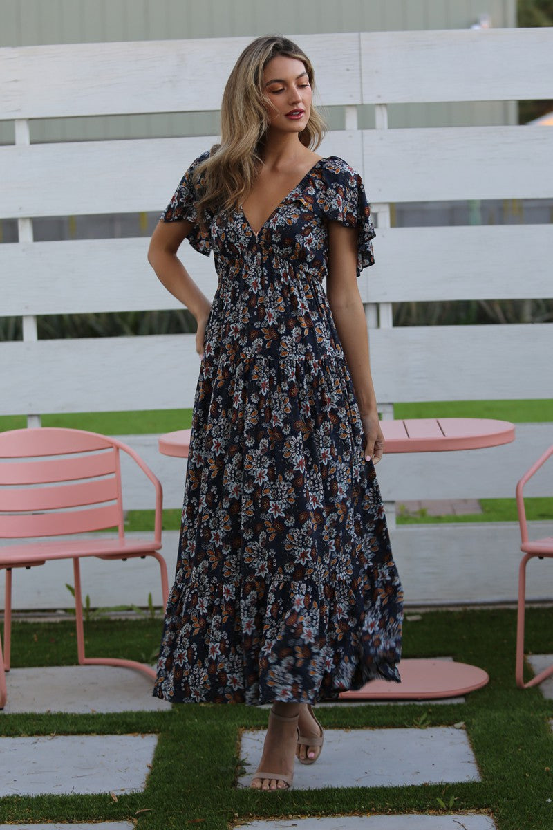 The Morana Butterfly Sleeve Dress – Thread + Seed