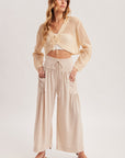 The Nadia Smocked Knit Pants