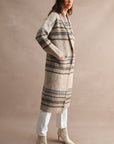 The Nadine Striped Longline Cardigan