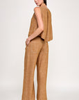 The Nara Linen Top + Pants Set - Sold Separately