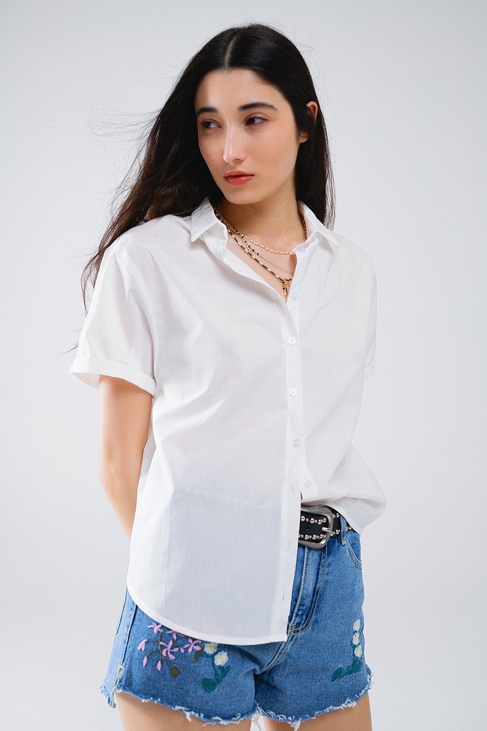 The Nicolette Poplin Shirt