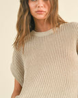 The Nila Dolman Stone Solid Knitted Top