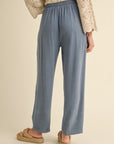 The Noa Drawstring Barrel Pants