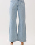 The Norah Light Denim A-Line Darted Jeans