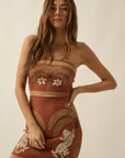 The Nyla Tropical Sweater Dress