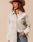 The Oakley Button Down Shirt Jacket