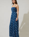 The Odora Dot Wide Leg Jumpsuit