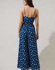 The Odora Dot Wide Leg Jumpsuit