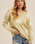 The Paloma Palm Tree Sweater