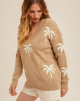 The Paloma Palm Tree Sweater