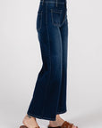 The Paola Dark Denim Sailor Front Patch Pocket Jeans