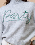 The Party Sequin Sweater