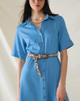 The Patricia Maxi Shirt Dress