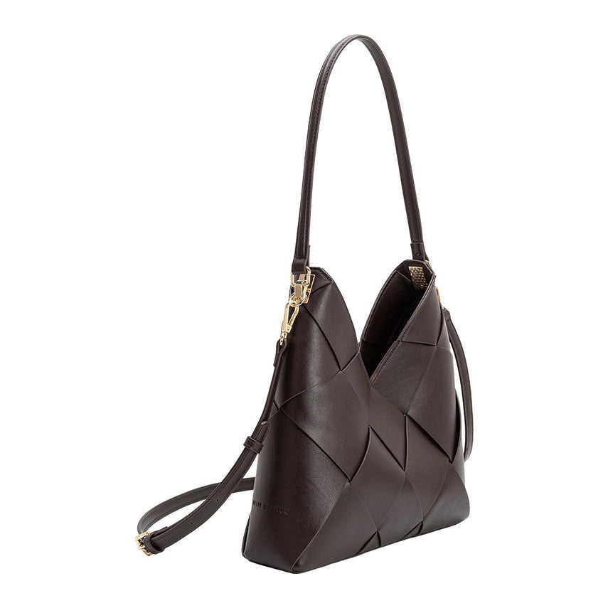 The Phaedra Vegan Leather Shoulder Bag