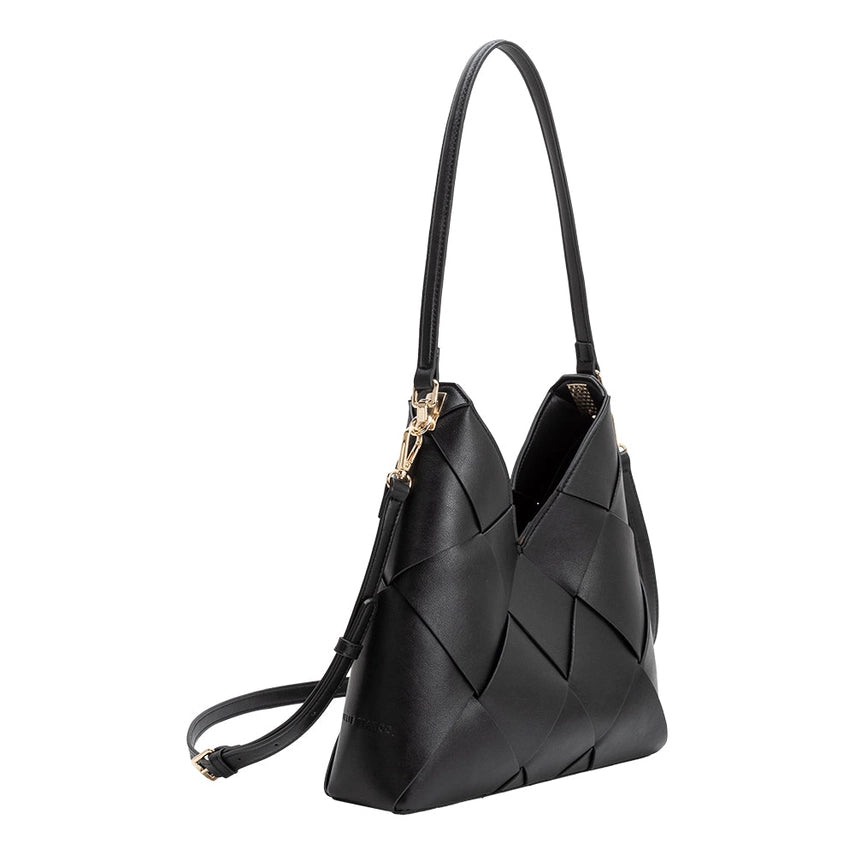 The Phaedra Vegan Leather Shoulder Bag
