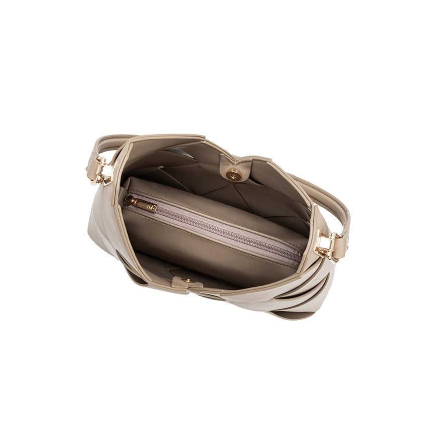 The Phaedra Vegan Leather Shoulder Bag