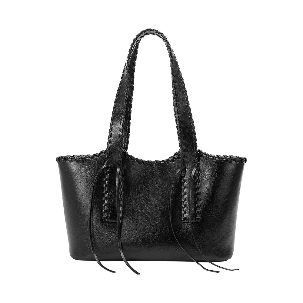 The Phoebe Vegan Leather Shoulder Bag
