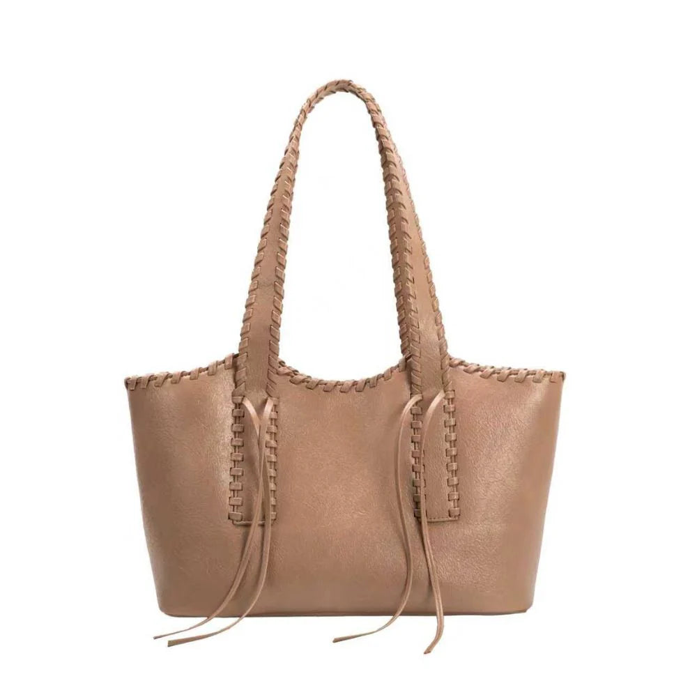 The Phoebe Vegan Leather Shoulder Bag