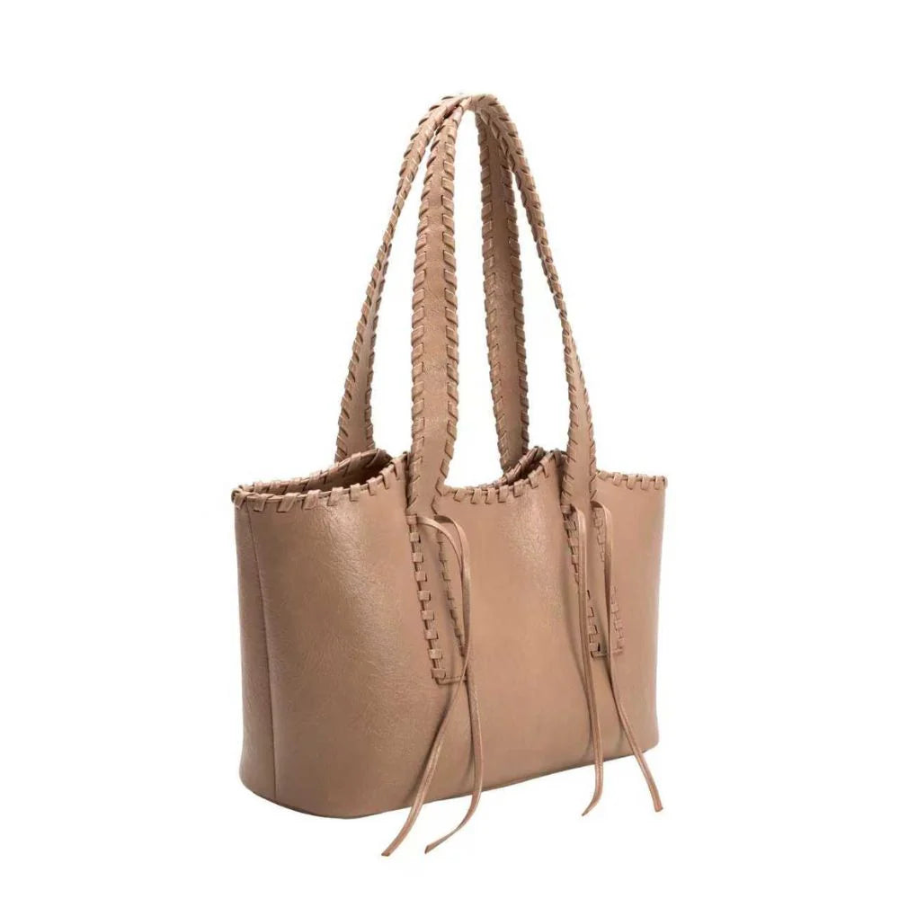 The Phoebe Vegan Leather Shoulder Bag