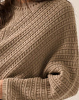 The Pippa Pointelle Dolman Sweater