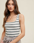 The Polly Striped Tank