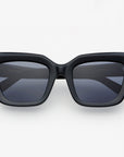 The Portofino Black Acetate Oversized Cat Eye Sunglasses