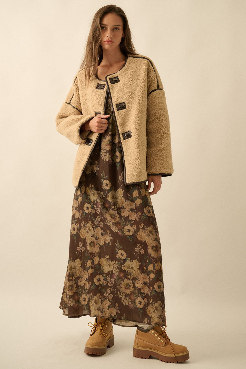 The Prima Fleece Sherpa Jacket