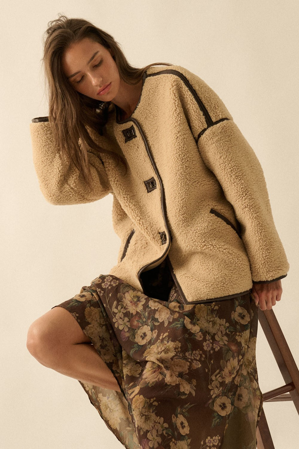 The Prima Fleece Sherpa Jacket