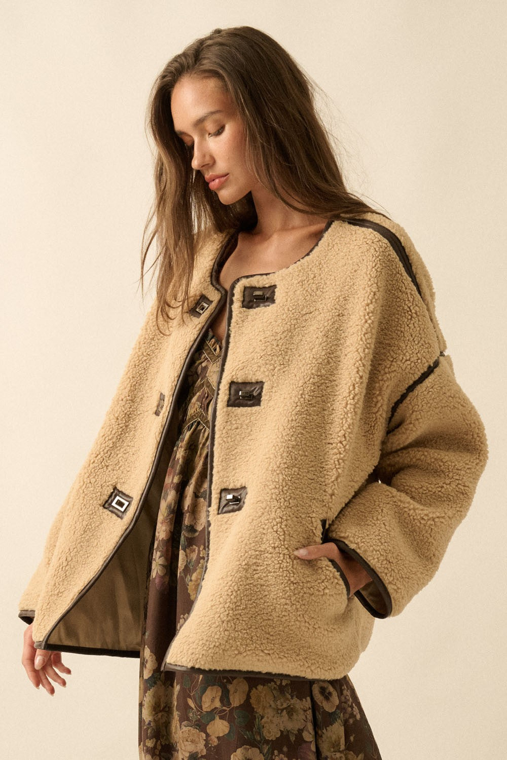 The Prima Fleece Sherpa Jacket