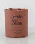 The Pumpkin, Spice & Vanilla Candle by Heirloomed Collection