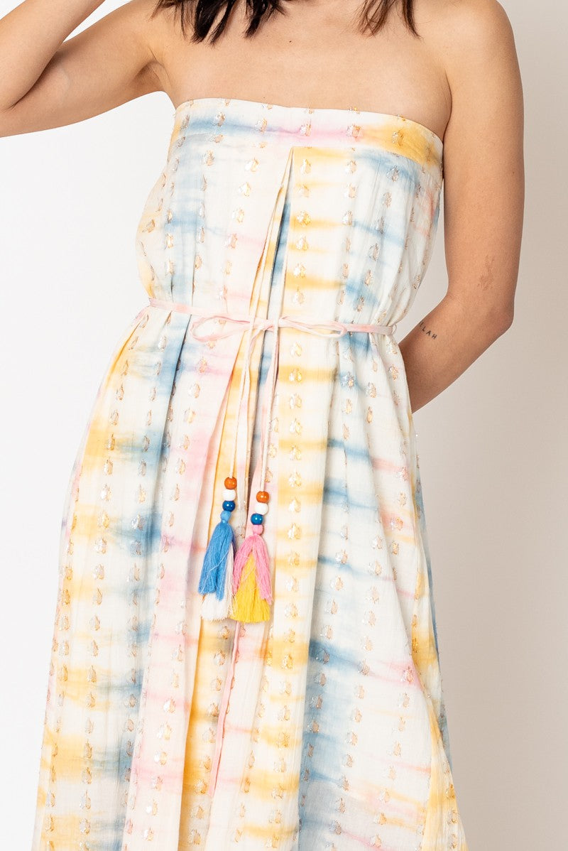 The Rainbow Tie-Dye Tube Maxi Dress – Thread + Seed The Rainbow Tie-Dye Tube Maxi Dress – Thread + Seed
