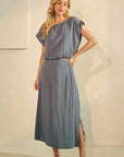 The Renee Back Tie Top + Maxi Skirt Set - Sold Separately
