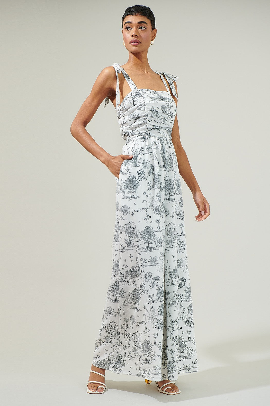 The Renzo Toile Jumpsuit