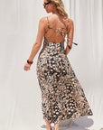 The Rhonda Abstract Maxi Dress
