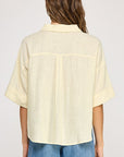 The Rowan Yellow Button Down Shirt