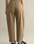 The Rowan Pleated Barrel Pants