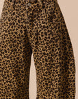 The Roxi Leopard Barrel Jeans