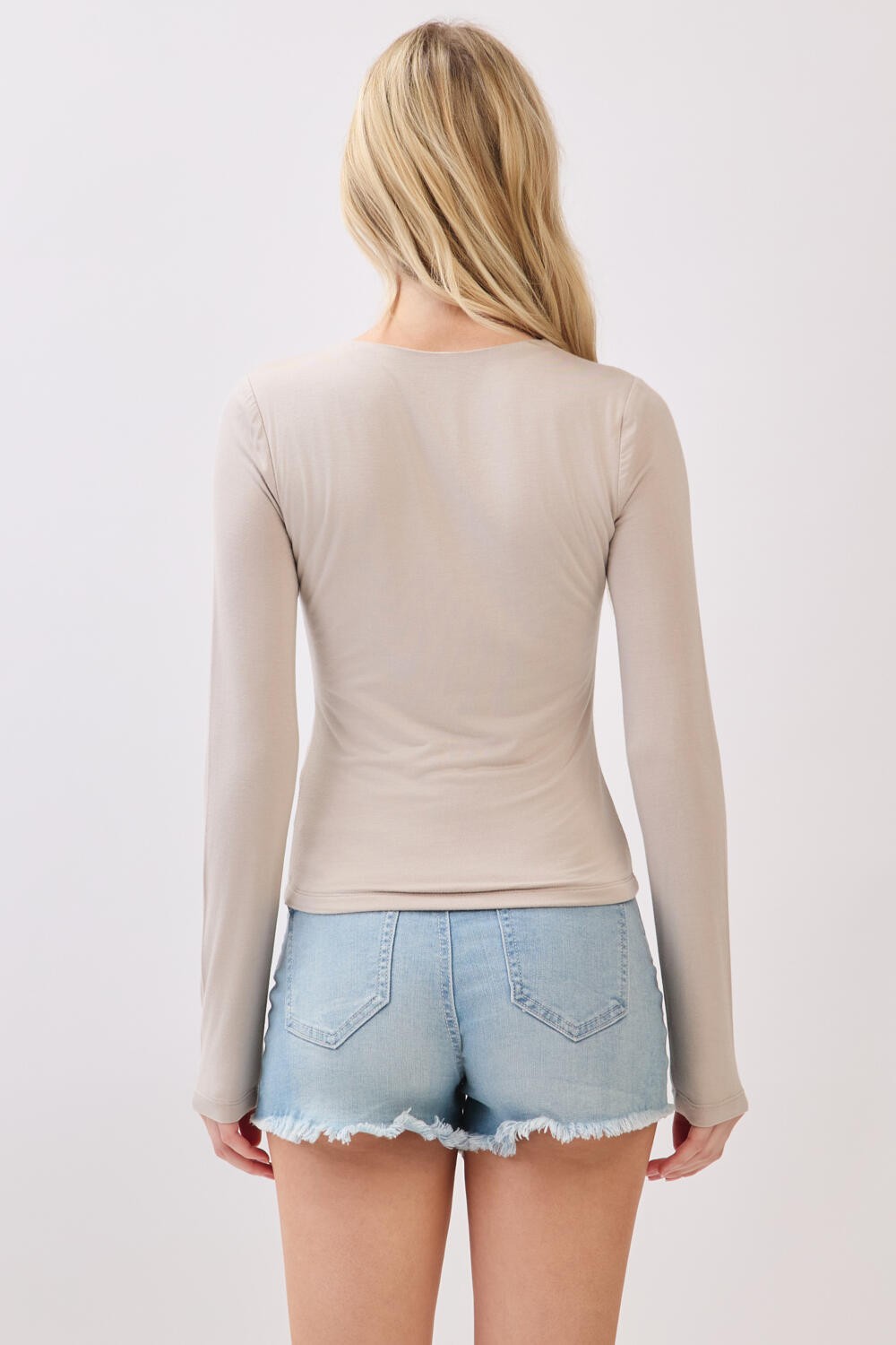 The Ruby V-Neck Long Sleeve Top