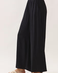 The Rumi Black Woven Pants