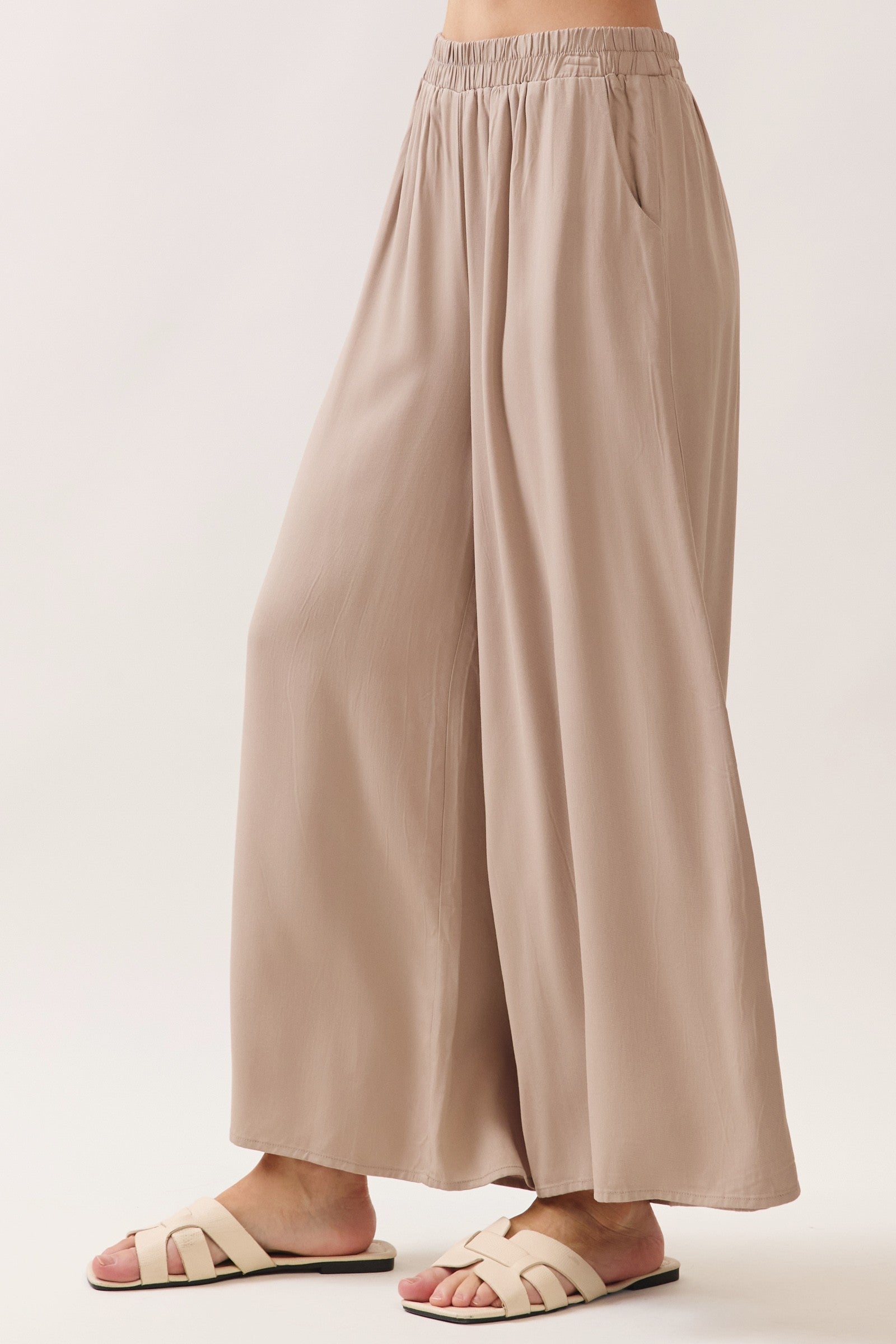 The Rumi Sand Top + Pant Set - Sold Separately