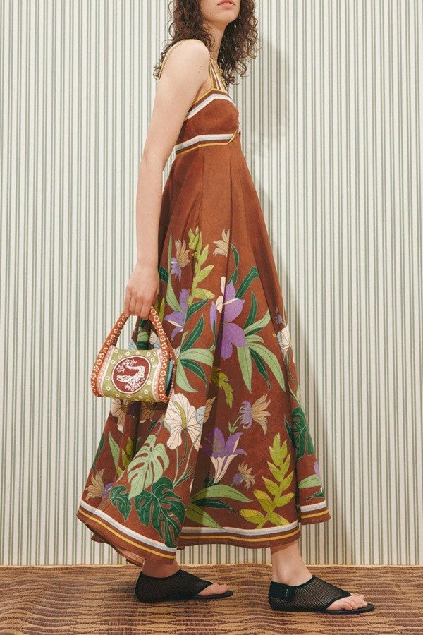 The Nevara Floral Twist Dress
