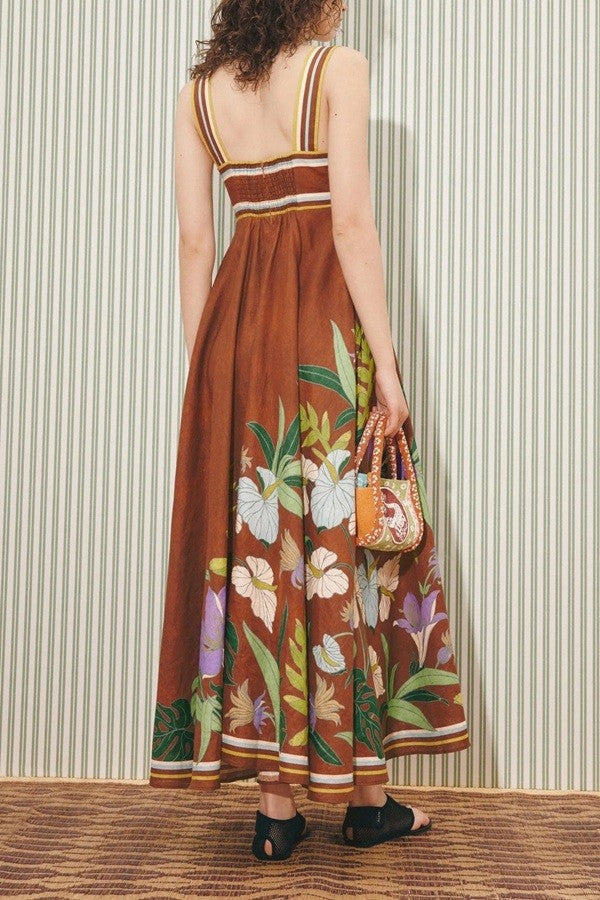 The Nevara Floral Twist Dress