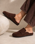 The Nico Brown Vegan Suede Loafer