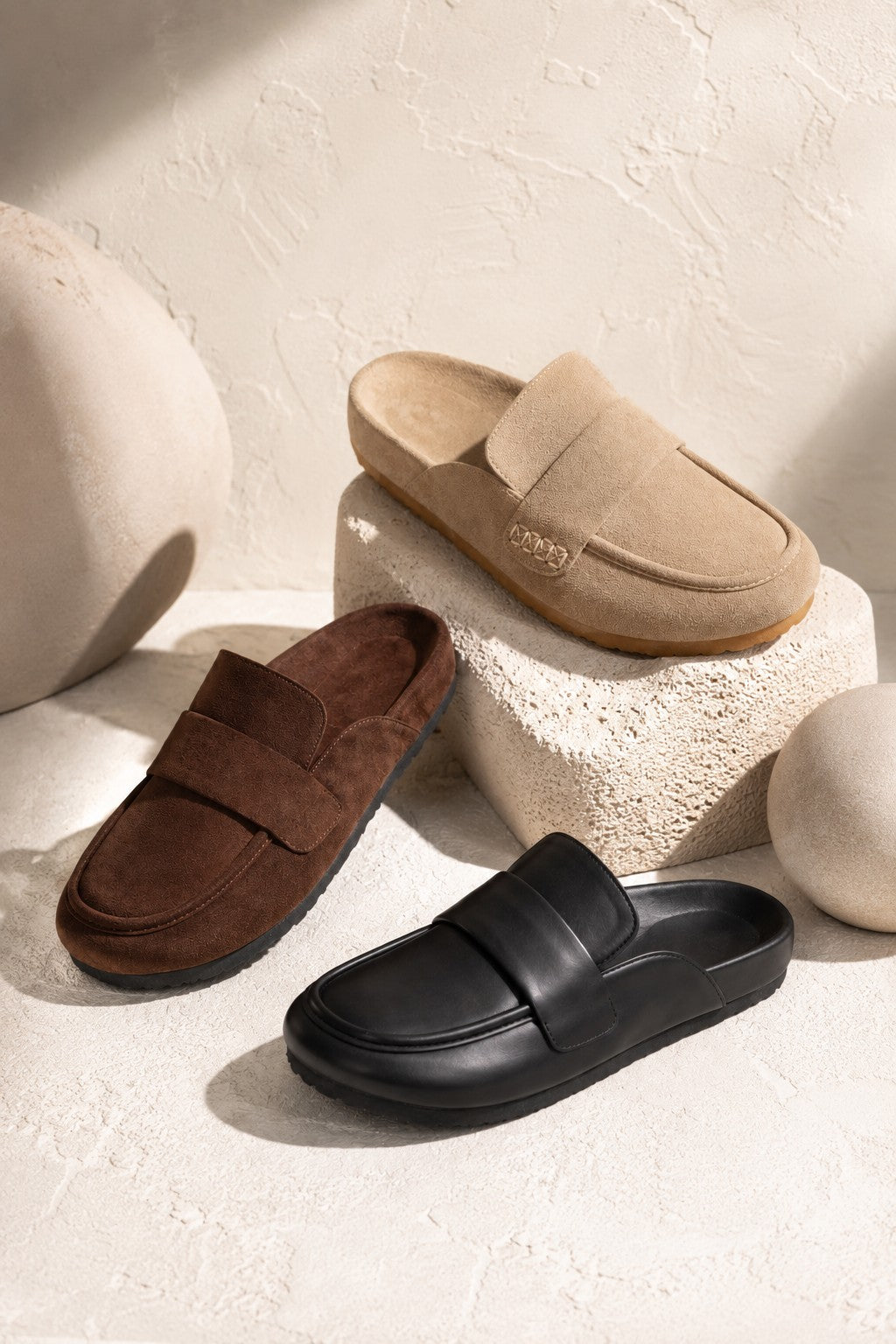 The Nico Black Vegan Leather Loafer