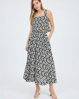 The Saffi Geo Tank + Skirt Set